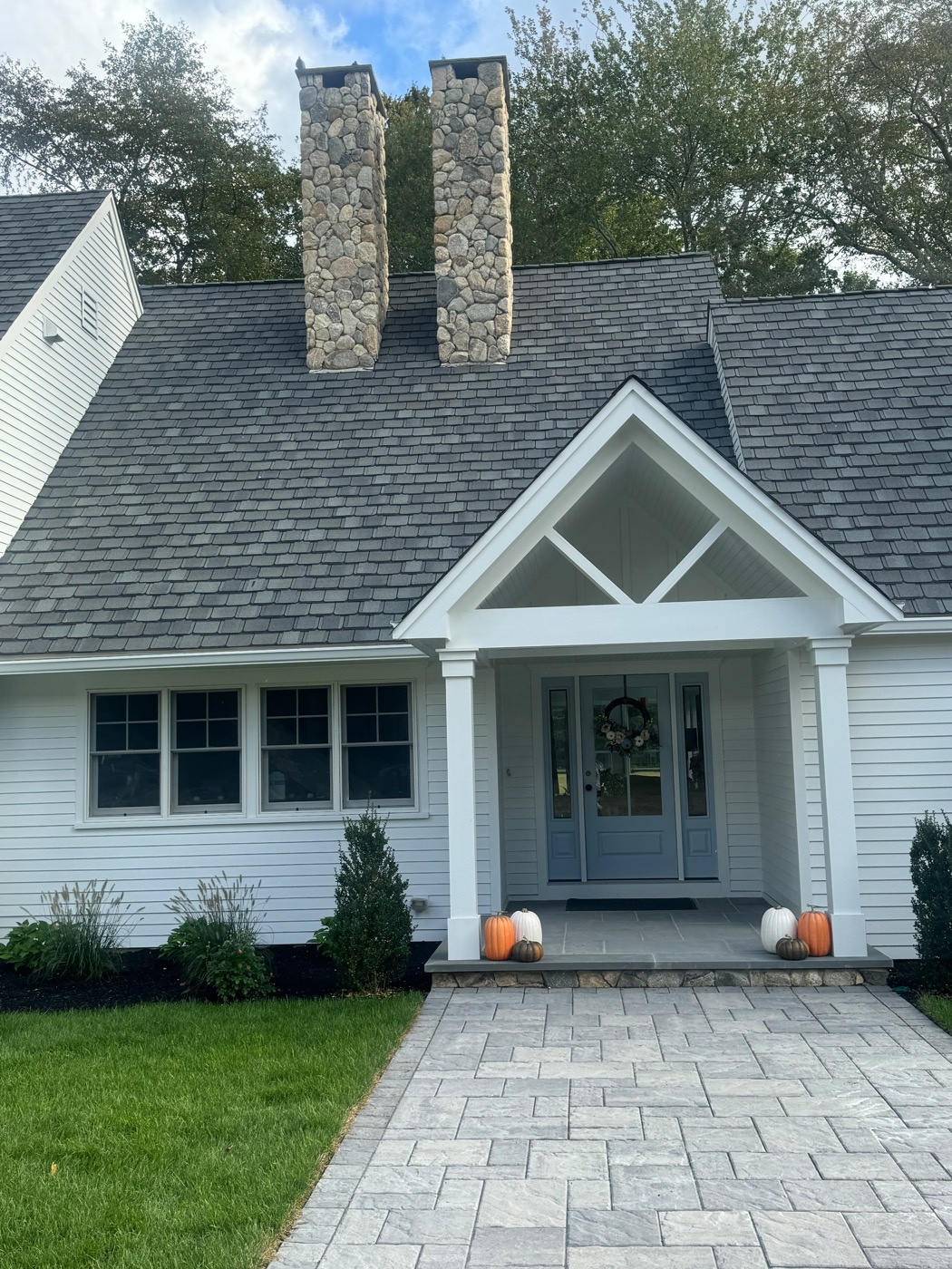 New construction exterior